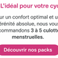 Culotte menstruel Ladies Underwear